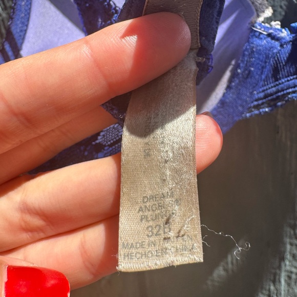 Dream Angels Victorias Secret lace two tone memory foam push-up 32B - Picture 3 of 3